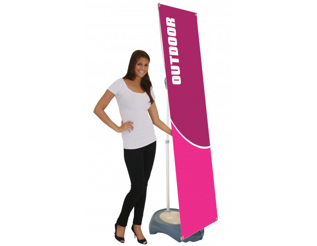 TSE Blizzard Outdoor Banner Stand