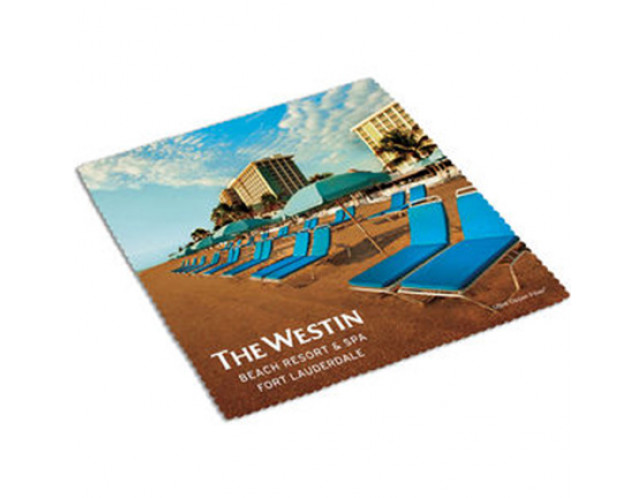 Make Cleaning a Breeze with our Full Color Promotional Cleaning Cloth