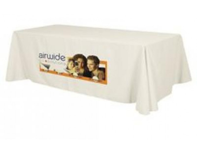 Dye Sublimation Front Full 8' Table Throw