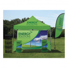 TSE 10' Outdoor Pop-Up Podium Package