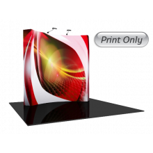 8' Curved EasyFabric  - Print Only 