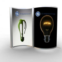 Dual Curved/Serpentine Lightbox