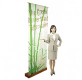 TSE Bamboo Banner Stand