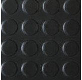 Designer Flex Flooring Coin Black